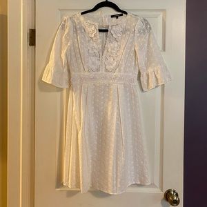 Nanette Lepore White Floral Dress